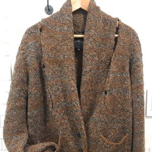 Rachel Comey Marled Shawl Cardigan L